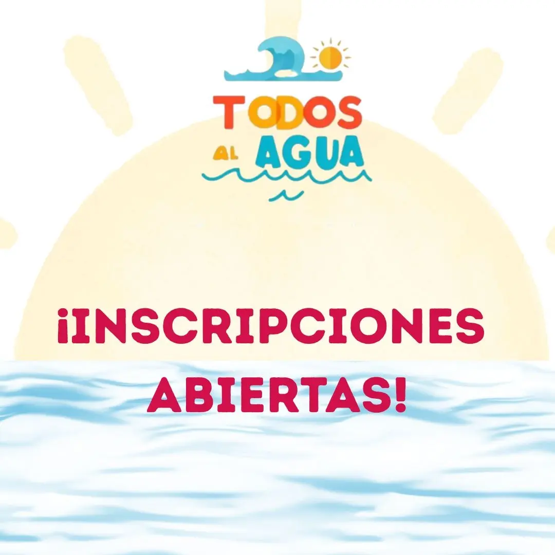 Inscripciones abiertas para Todos al Agua