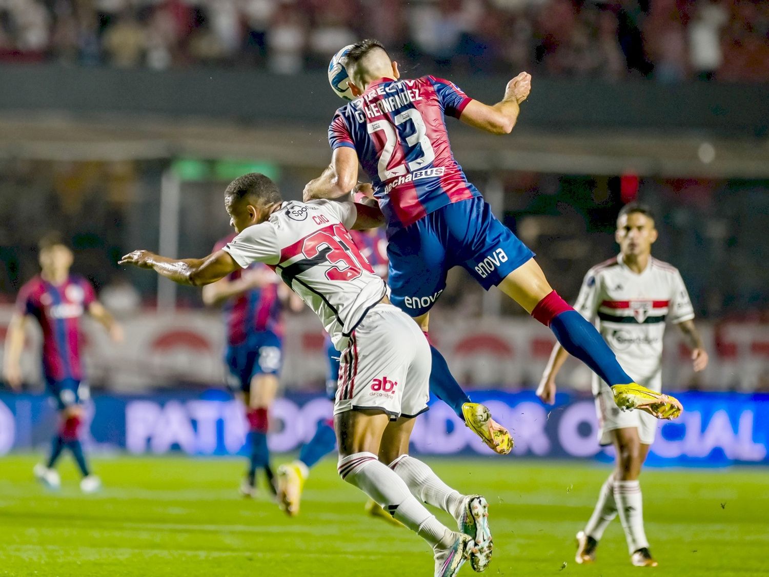 San Lorenzo perdió con São Paulo y quedo eliminado de la Copa Sudamericana