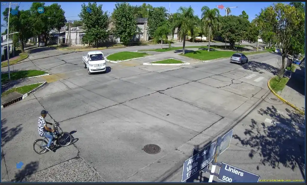 Se instaló una nueva cámara de videovigilancia