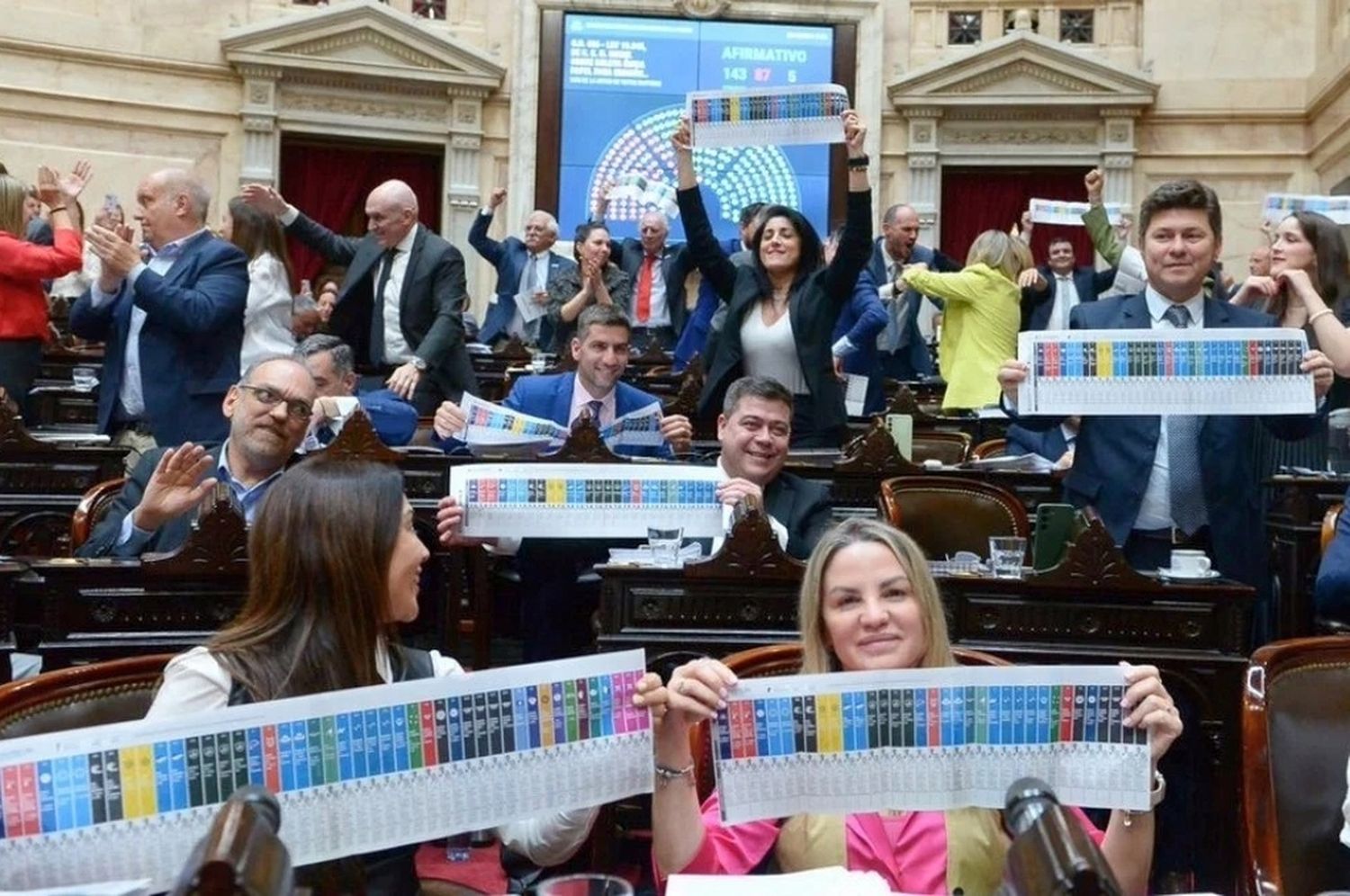 La Boleta Única de Papel, que Diputados sancionaron este martes, implicará un cambio histórico para los argentinos a la hora de ir a votar. Foto: HCDN