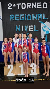 La gimnasia artística de Ferro volvió a destacarse