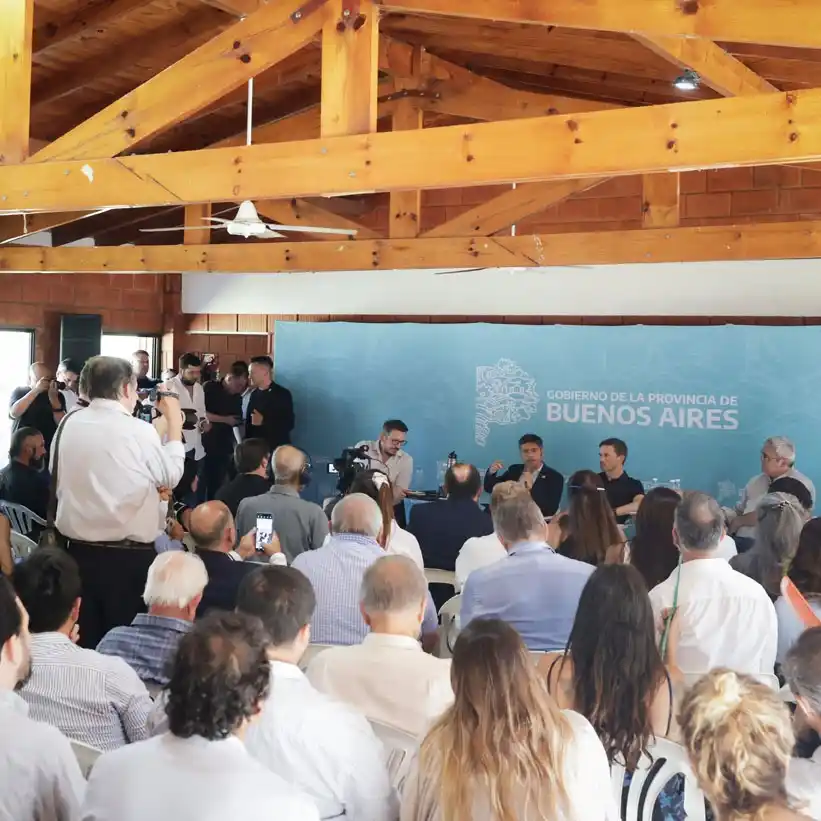 Encuentro de Kicillof con sectores productivos de la provincia de Buenos Aires