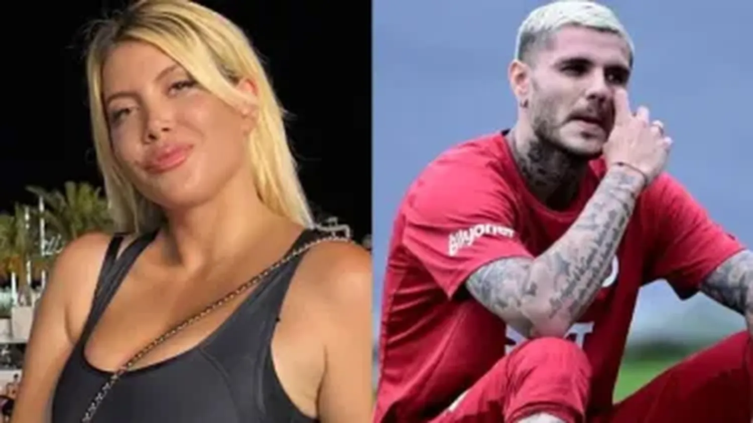 Wanda Nara y Mauro Icardi
