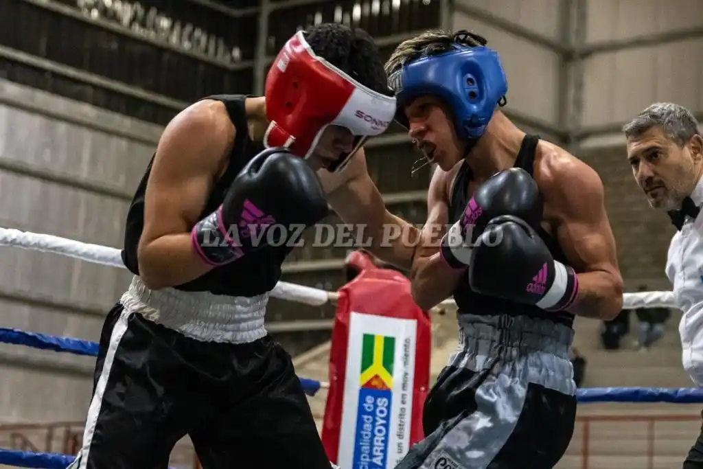 Facundo Lezcano y Rodrigo Nievas dieron show en el ring