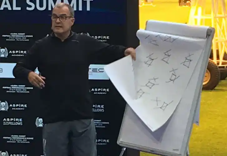 Marcelo Bielsa dio cátedra en Holanda