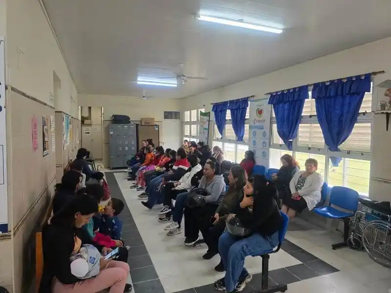 El centro de salud de La Floresta fue sede de
otra positiva Jornada de Salud de la Mujer