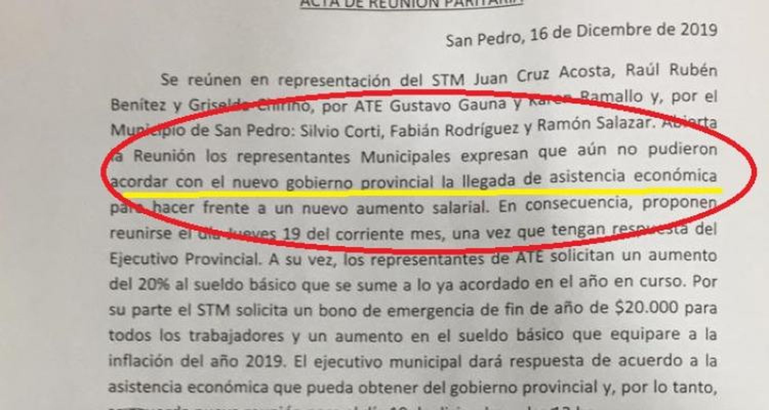 El gobierno dijo a los sindicatos que pedirá asistencia económica a Kicillof para otorgar aumento salarial