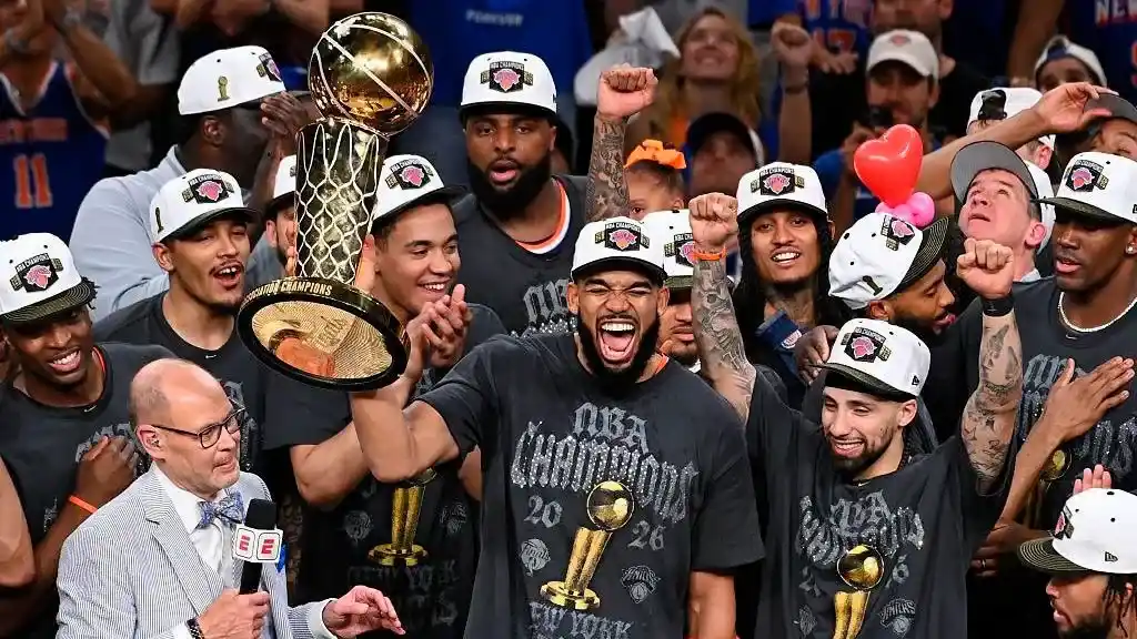 Después de 53 años, los Knicks vuelven a ser campeones de la NBA
