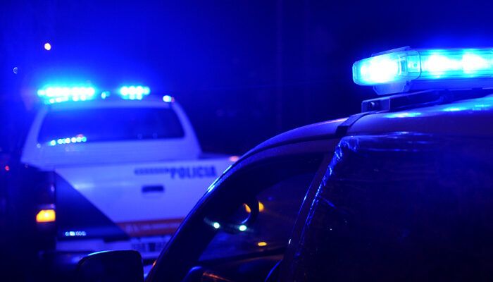 La policía persiguió a los delincuentes durante 3 km.