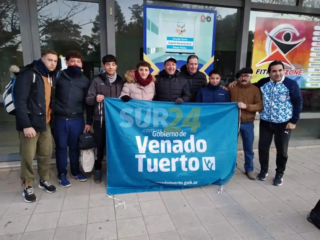 Pelotaris del programa municipal “Juventudes Deportivas” participan del Argentino Sub 22