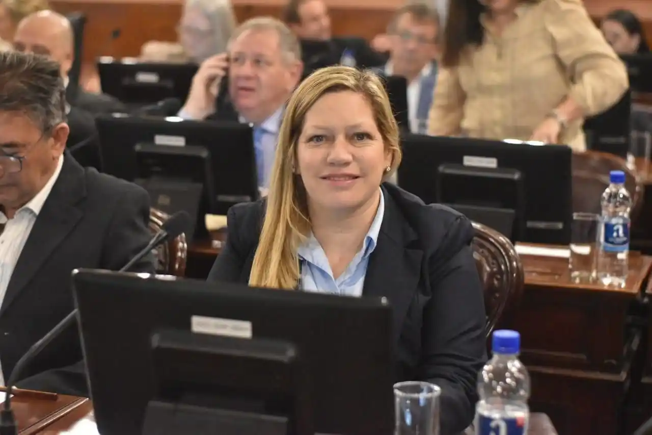 Diputada provincial, Mariana Bentos.