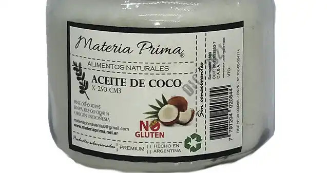 ANMAT prohibió tres aceites, uno de coco y dos de oliva, y unos pickles
