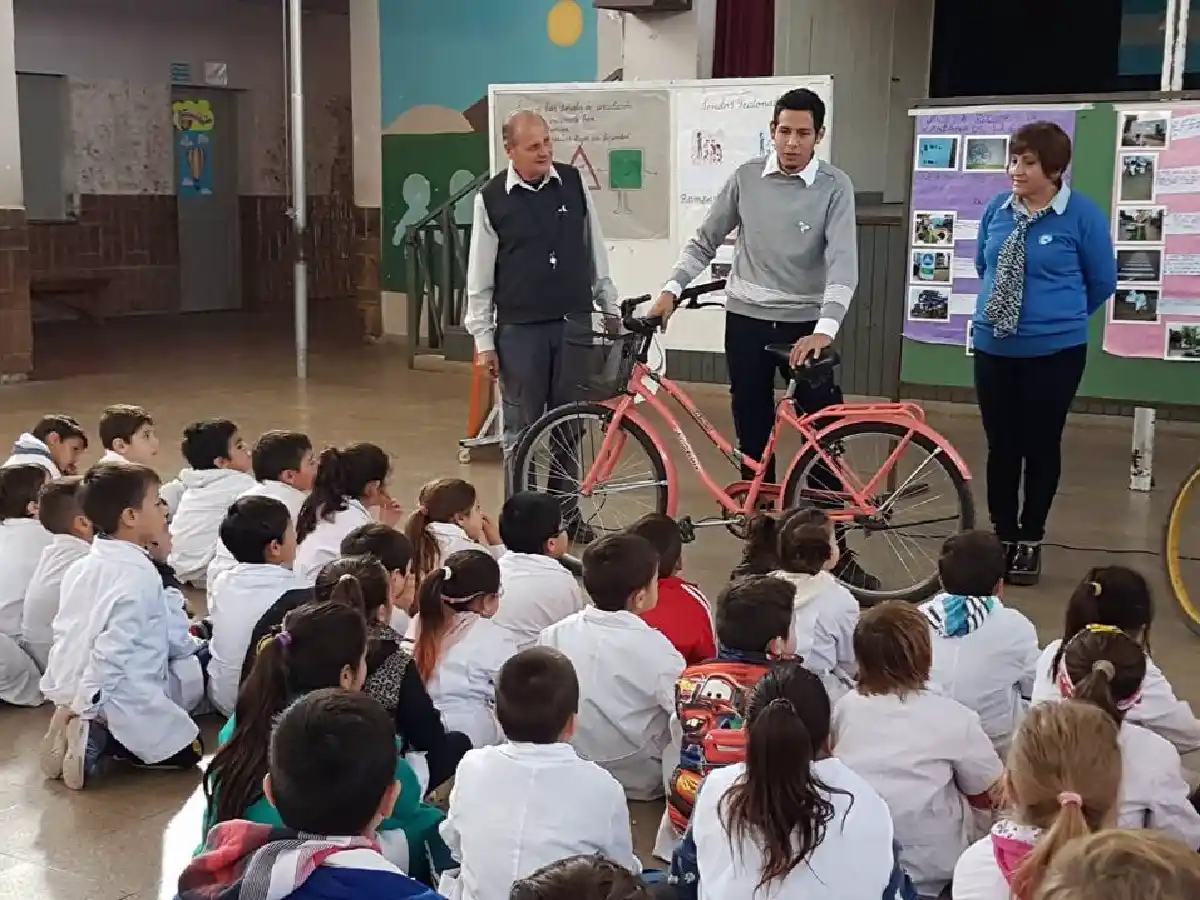En Freyre, los más chicos aprenden sobre seguridad vial  