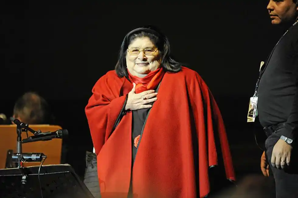 A 15 años de la muerte de Mercedes Sosa