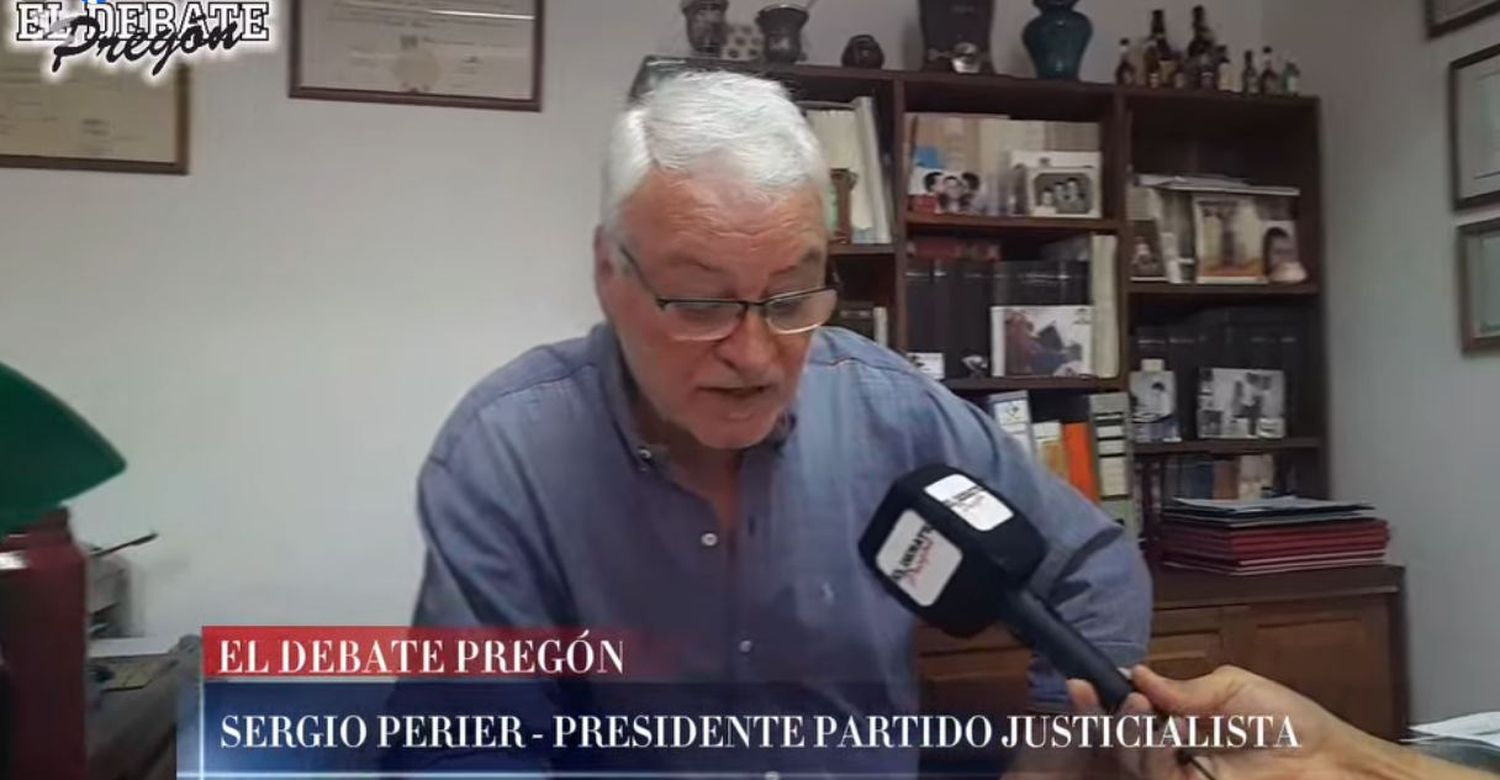 COMPARTIMOS DIÁLOGO CON SERGIO PERIER PRESIDENTE DEL PARTIDO JUSTICIALISTA