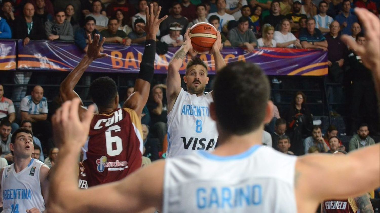 Con un buen aporte de Garino, Argentina ganó en la Americup