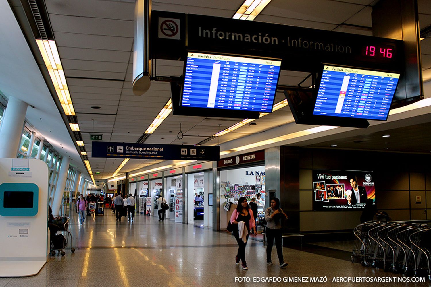 ¿Récord de pasajeros en aeropuertos de AA2000 durante julio?