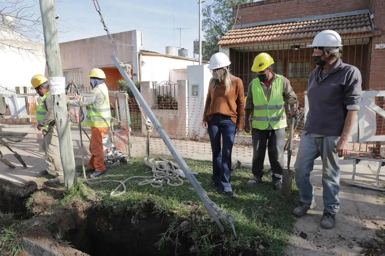 Malena Galmarini puso en marcha obras de cloaca para 12000 vecinos en General Pacheco