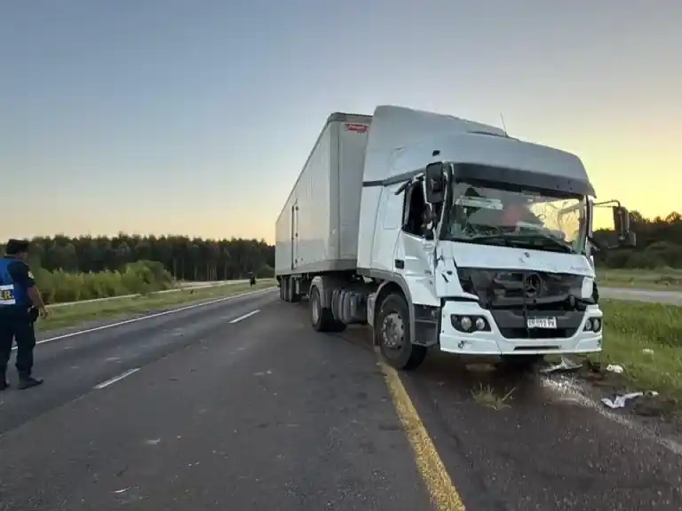 choque de camiones - 1