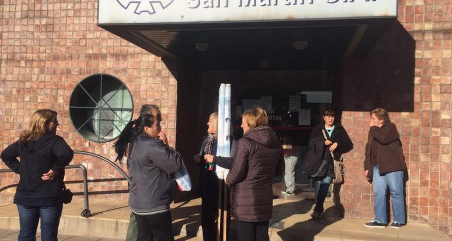 Clínica San Martín: Nueva marcha de los trabajadores a Plaza Belgrano