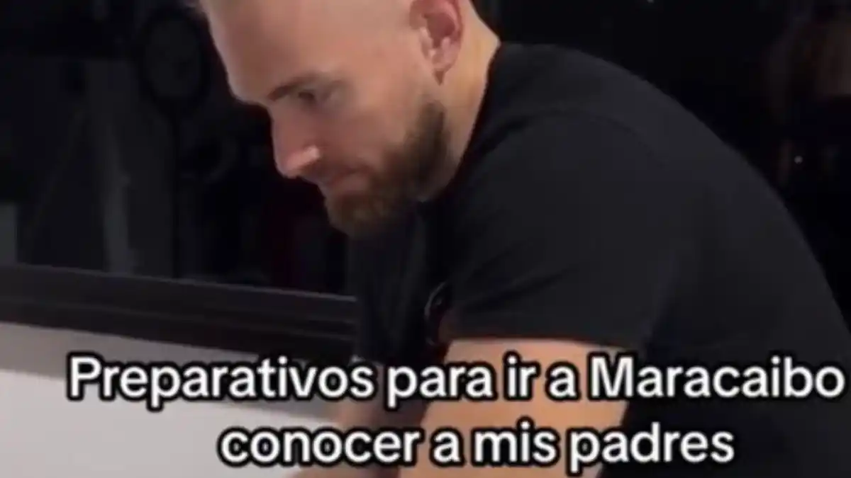 ¿PASÓ LA PRUEBA? Así una venezolana prepara a su novio gringo para conocer a su familia maracucha (Video)