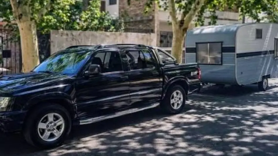 Familia mendocina sufrió el robo de su casilla rodante