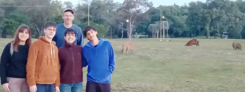 El peligro potencial de acercarse a los carpinchos, o capibaras