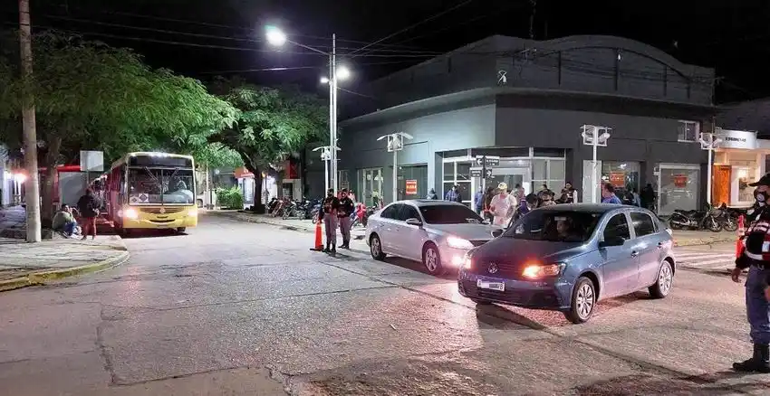 Se incrementó la presencia policial con 
operativos realizados en toda la provincia