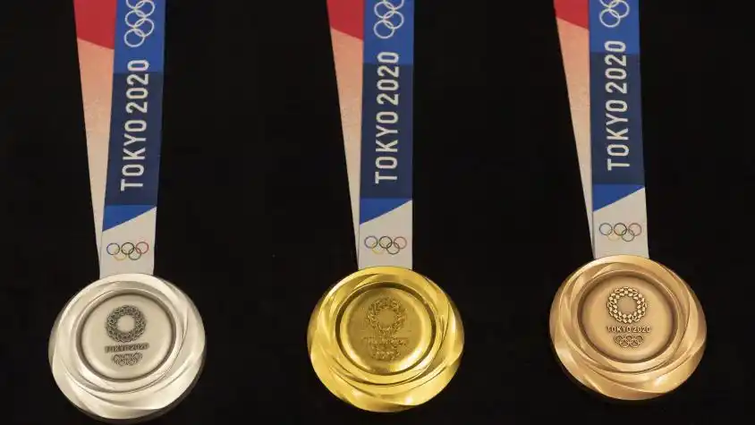 Presentaron las medallas para los Juegos Olímpicos Tokio 2020