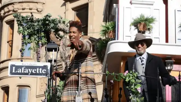 El cantante más nominado al Grammy, Joe Batiste, también estuvo en el desfile de Thanksgiving.    