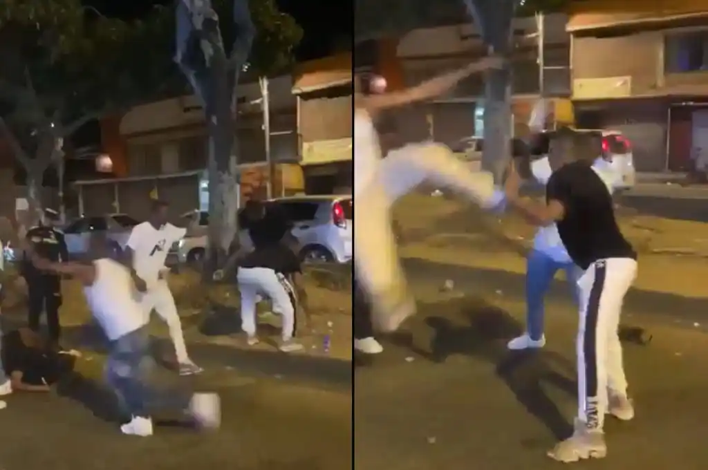 Violenta pelea en la ciudad de Cali