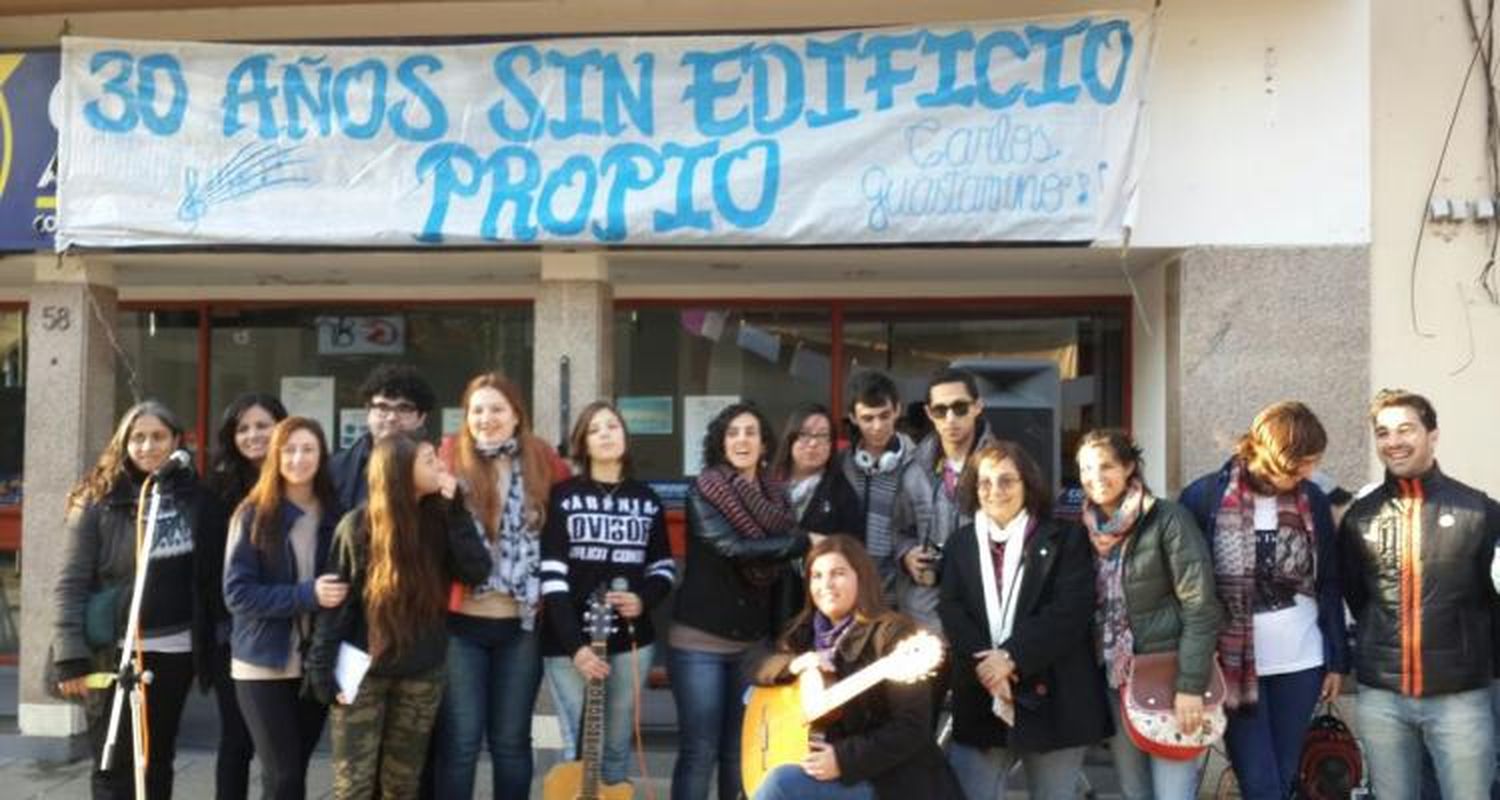 Segunda protesta por el edificio del conservatorio
