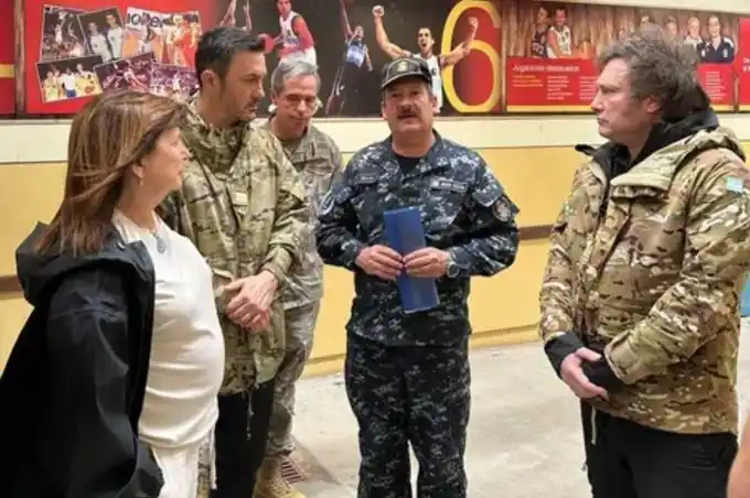 Milei en Bahía Blanca