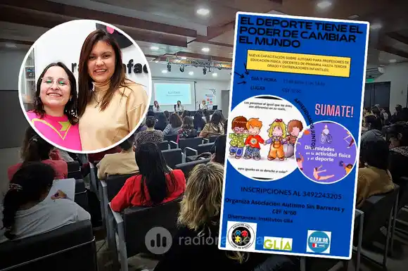 Capacitarán a docentes sobre autismo y actividad física: "No tiene por qué ser un obstáculo para hacer deporte"