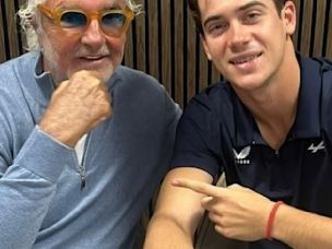 "Prometo dar todo para que Franco alcance la mejor posición y pueda trabajar", dijo Flavio Briatore