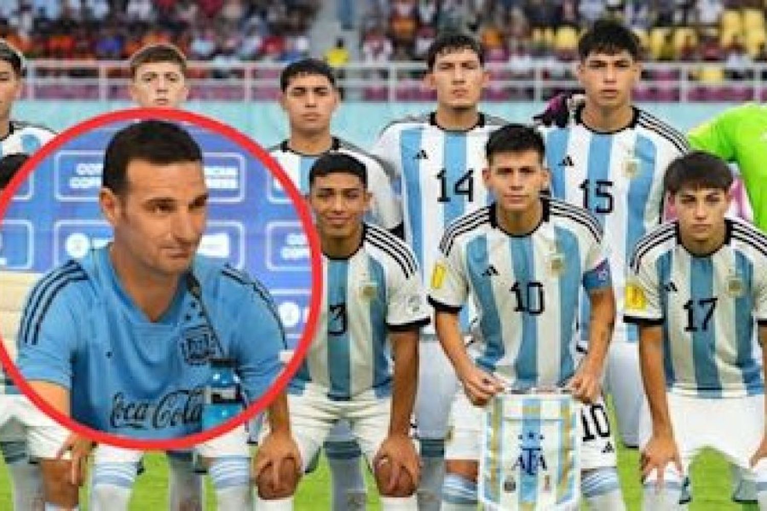 Scaloni expresó su "orgullo" por el Seleccionado Sub 17