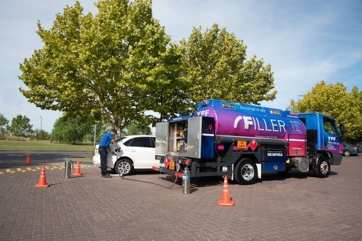 Delivery de combustible: el nuevo sistema de YPF ante la caída del consumo  