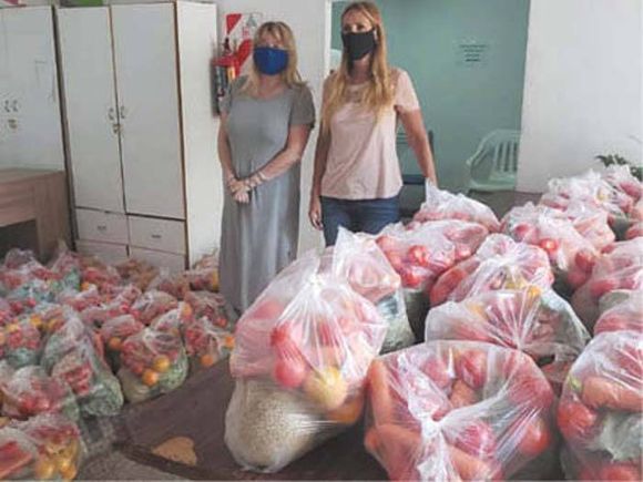 Hoy viernes se realiza la entrega de 200 bolsones de verduras y frutas frescas