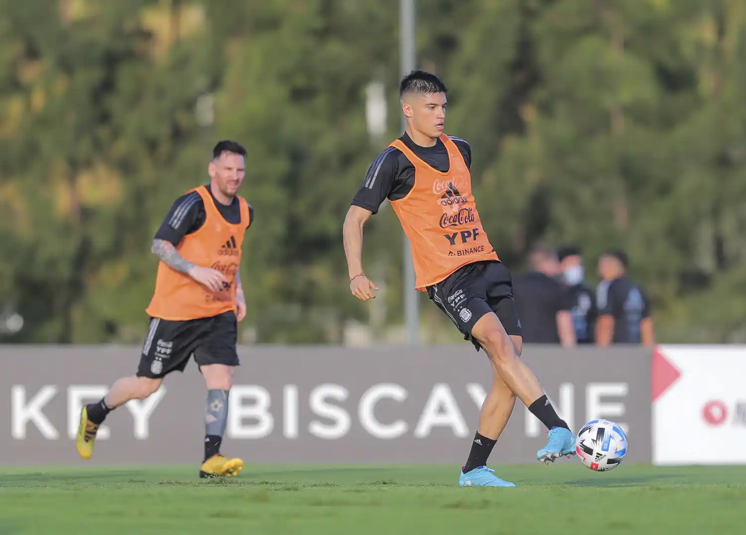 Joaquín Correa es una de las dudas de Scaloni para hoy.
