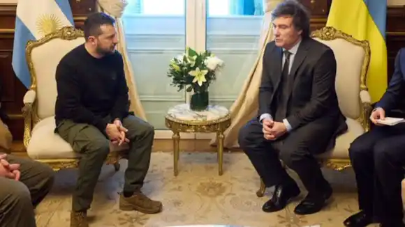 Zelenski cruzó «el charco» buscando apoyos de líderes de América