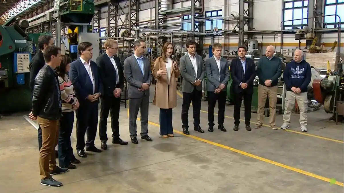 Vidal anunció medidas para fortalecer a Pymes