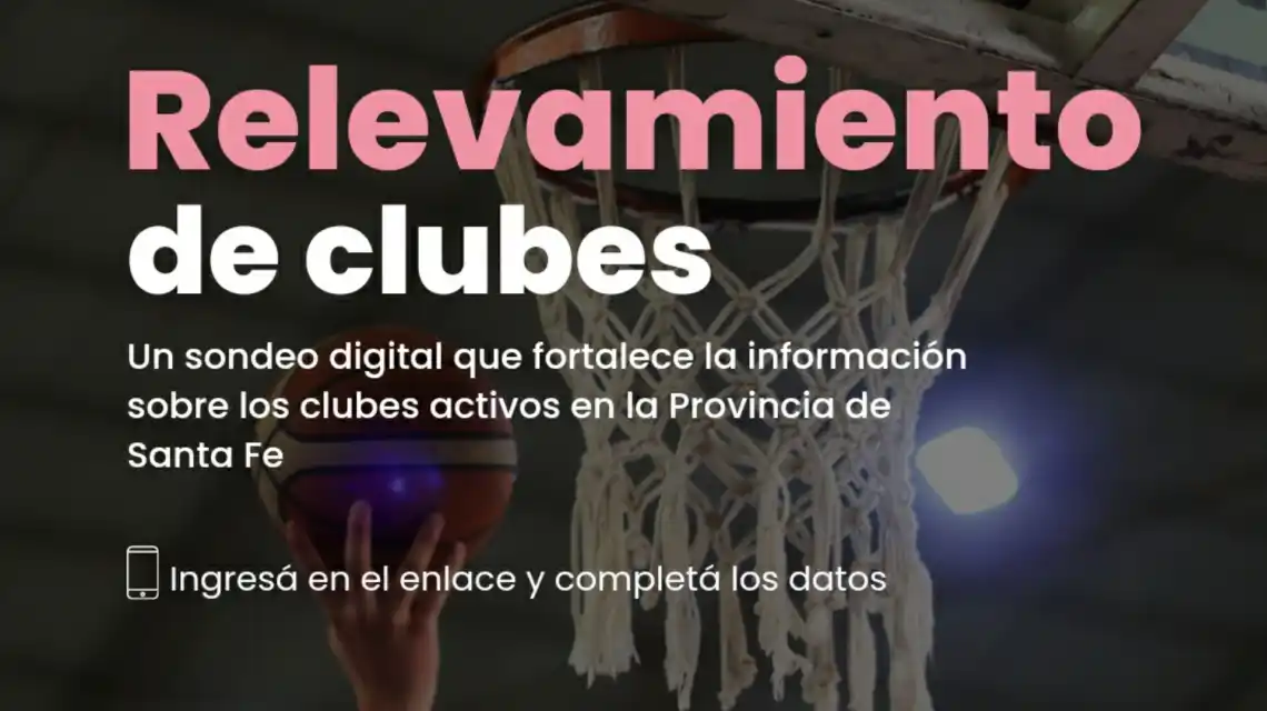 La provincia extendió el relevamiento digital de clubes