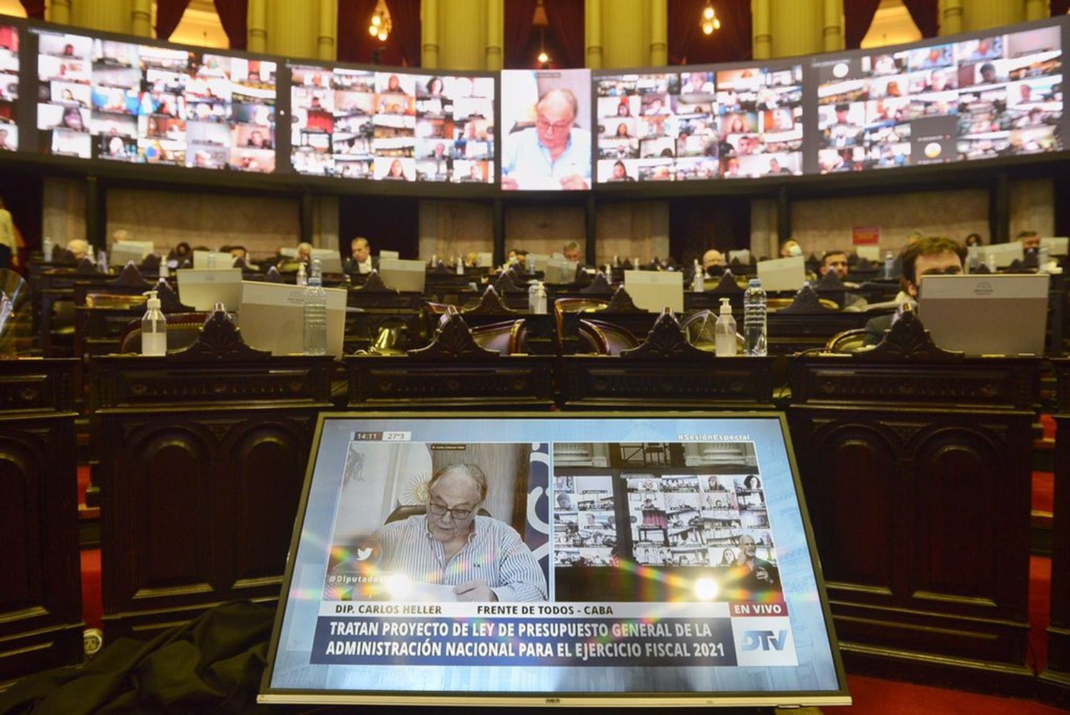 Diputados convirtió en ley el Presupuesto 2021