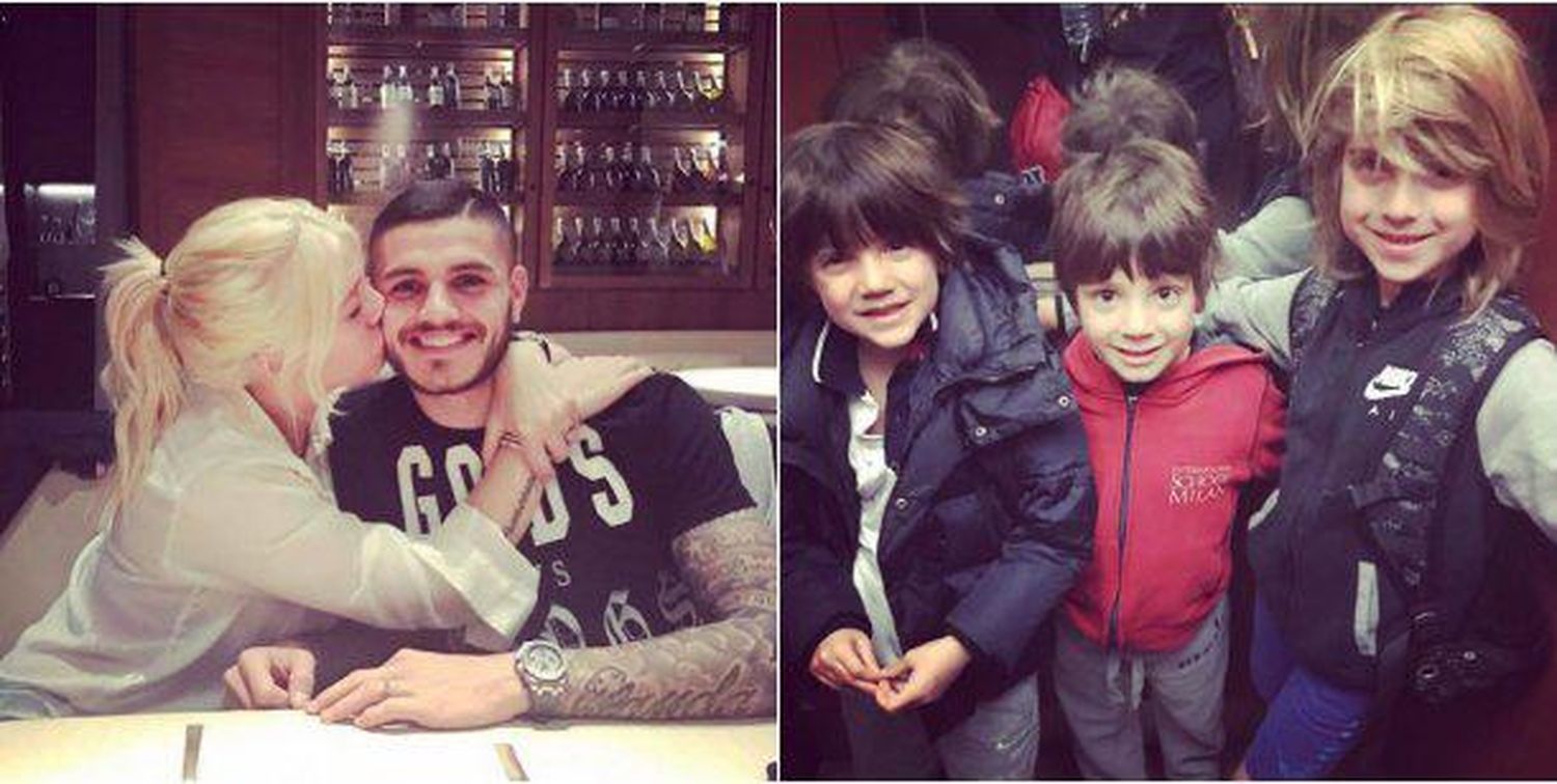 El hijo mayor de Wanda Nara "traicionó" a Mauro Icardi