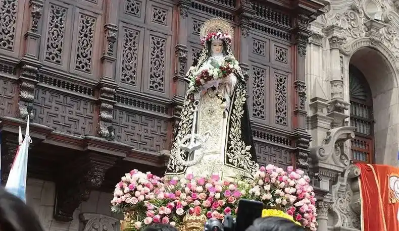 La leyenda de la tormenta de Santa Rosa de Lima