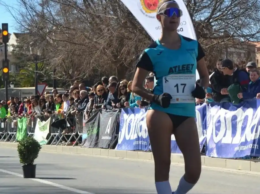 Magui Allasia participó del intercambio entre Rafaela y Carcabuey.Foto:IG M.Allasia