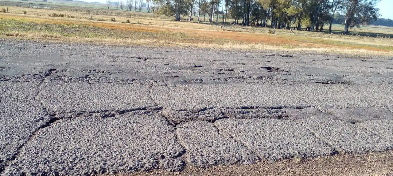 Aumenta la preocupación por el avanzado estado de deterioro de la Ruta 191
