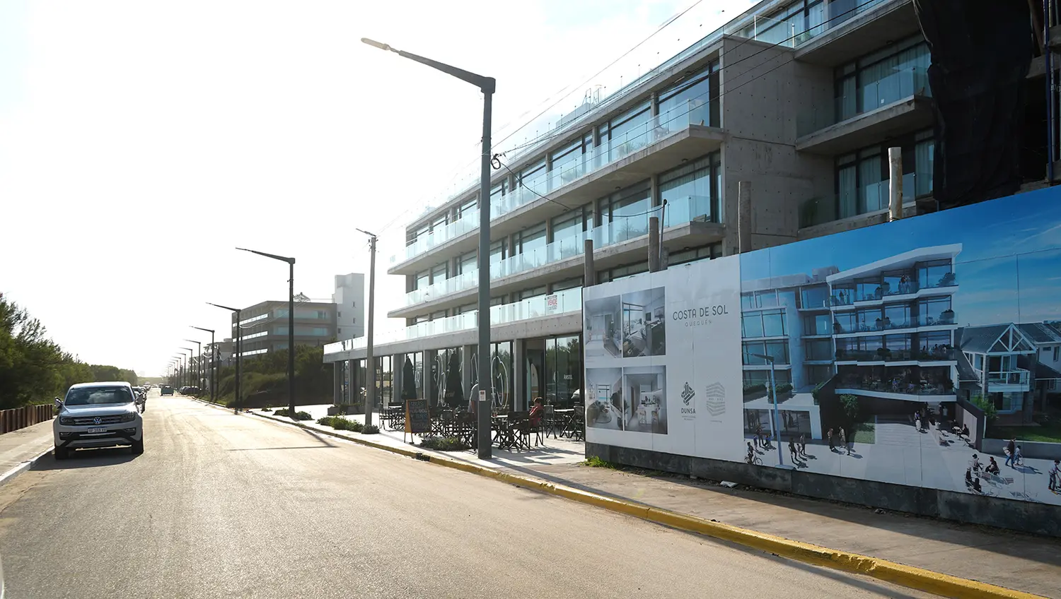 No se detiene. El desarrollo no se detiene en la costanera quequenense
