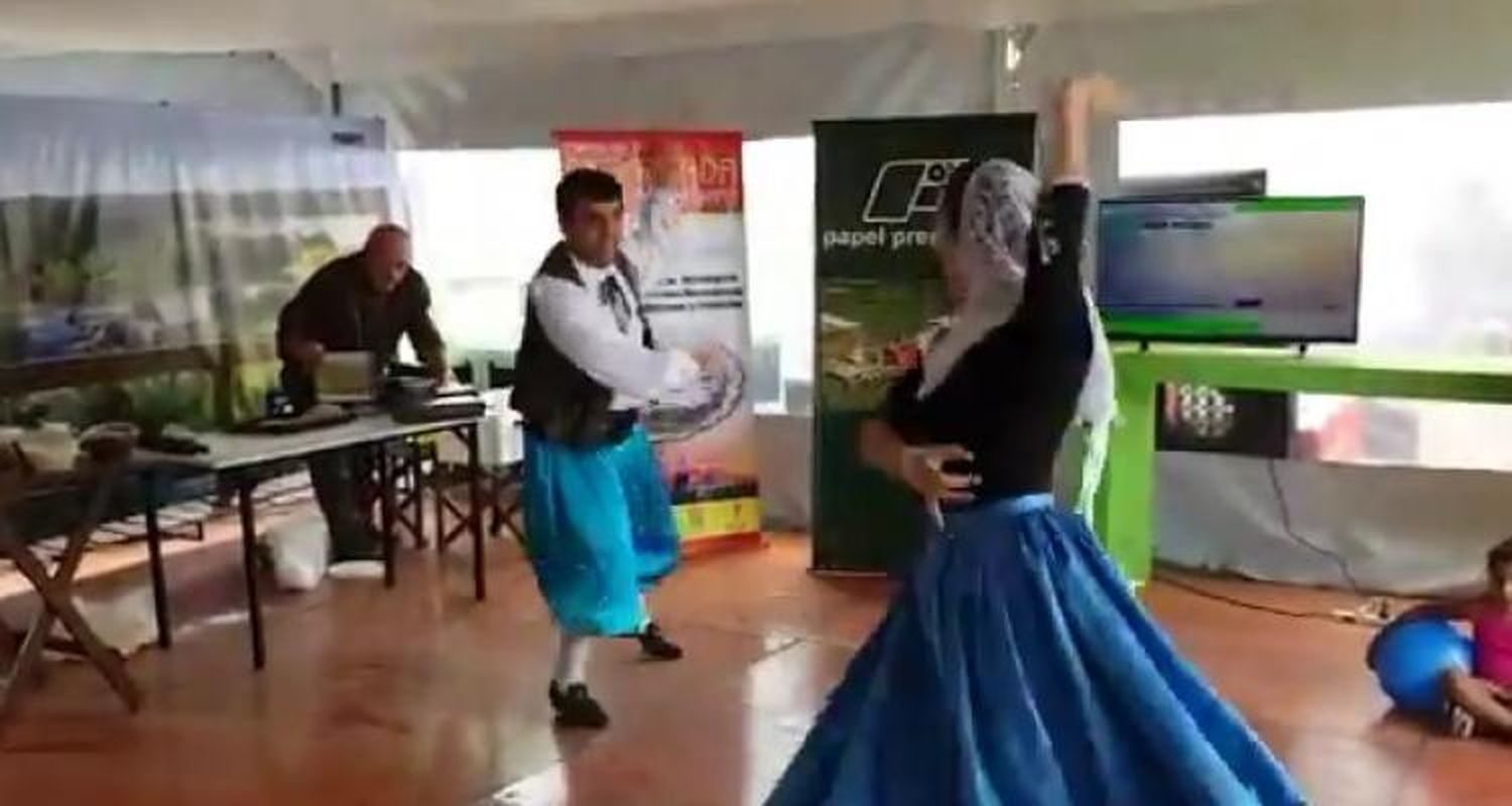 Expoagro: Baile mallorquín en el stand de San Pedro