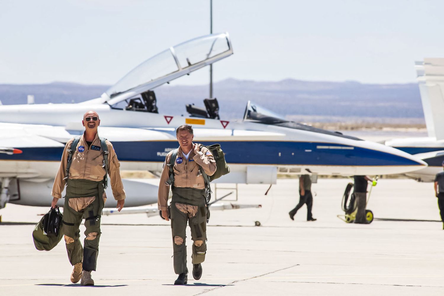 La experiencia de los pilotos de la NASA al servicio de las pruebas tecnológicas en vuelo